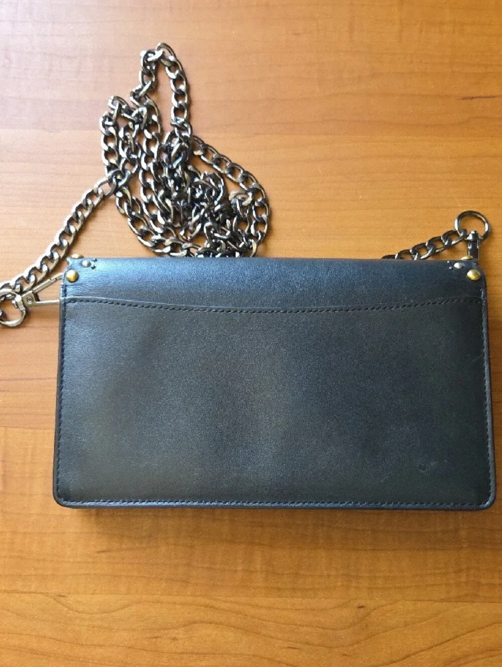 Coach Hayden Foldover Crossbody Clutch with Scallop Rivets Studs - Picture 7 of 13